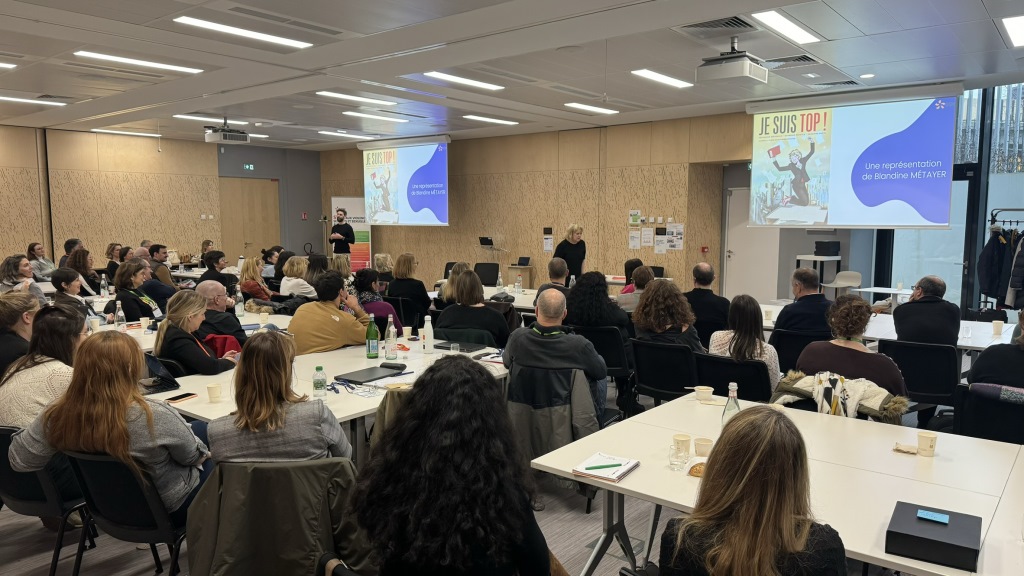 Action de sensibilisation pour EDF avec Je suis Top Action de sensibilisation pour EDF avec Je suis Top